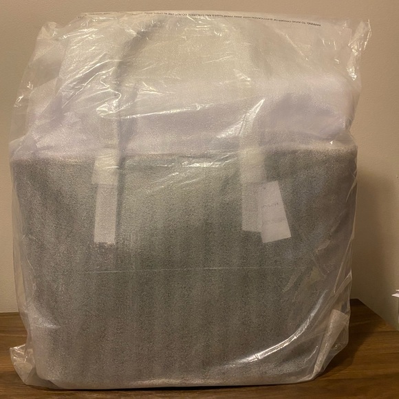 Coach Olive Green Tote with Tan Trim - Picture 8 of 9